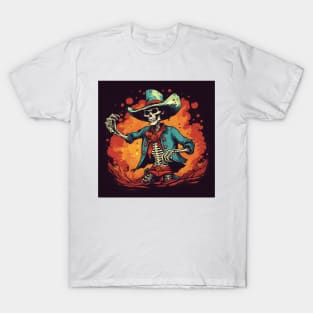 Skeleton Cowboy T-Shirt